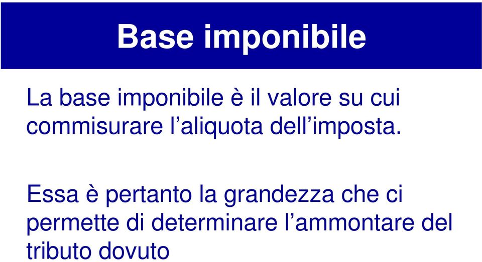 imposta.