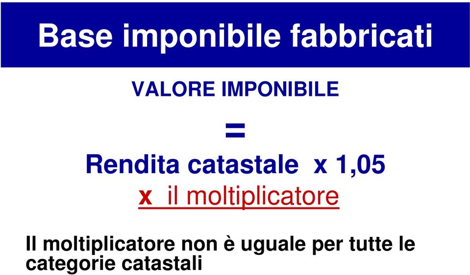 x il moltiplicatore Il moltiplicatore