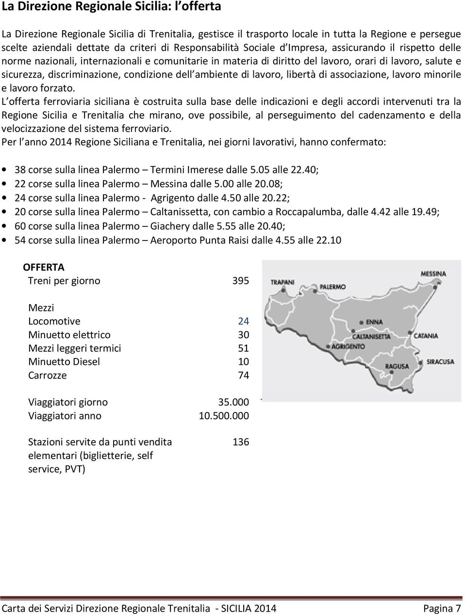 condizione dell ambiente di lavoro, libertà di associazione, lavoro minorile e lavoro forzato.