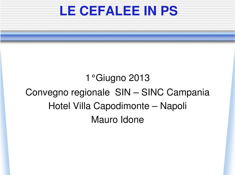 SINC Campania Hotel Villa