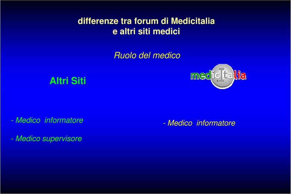 Altri Siti - Medico informatore -