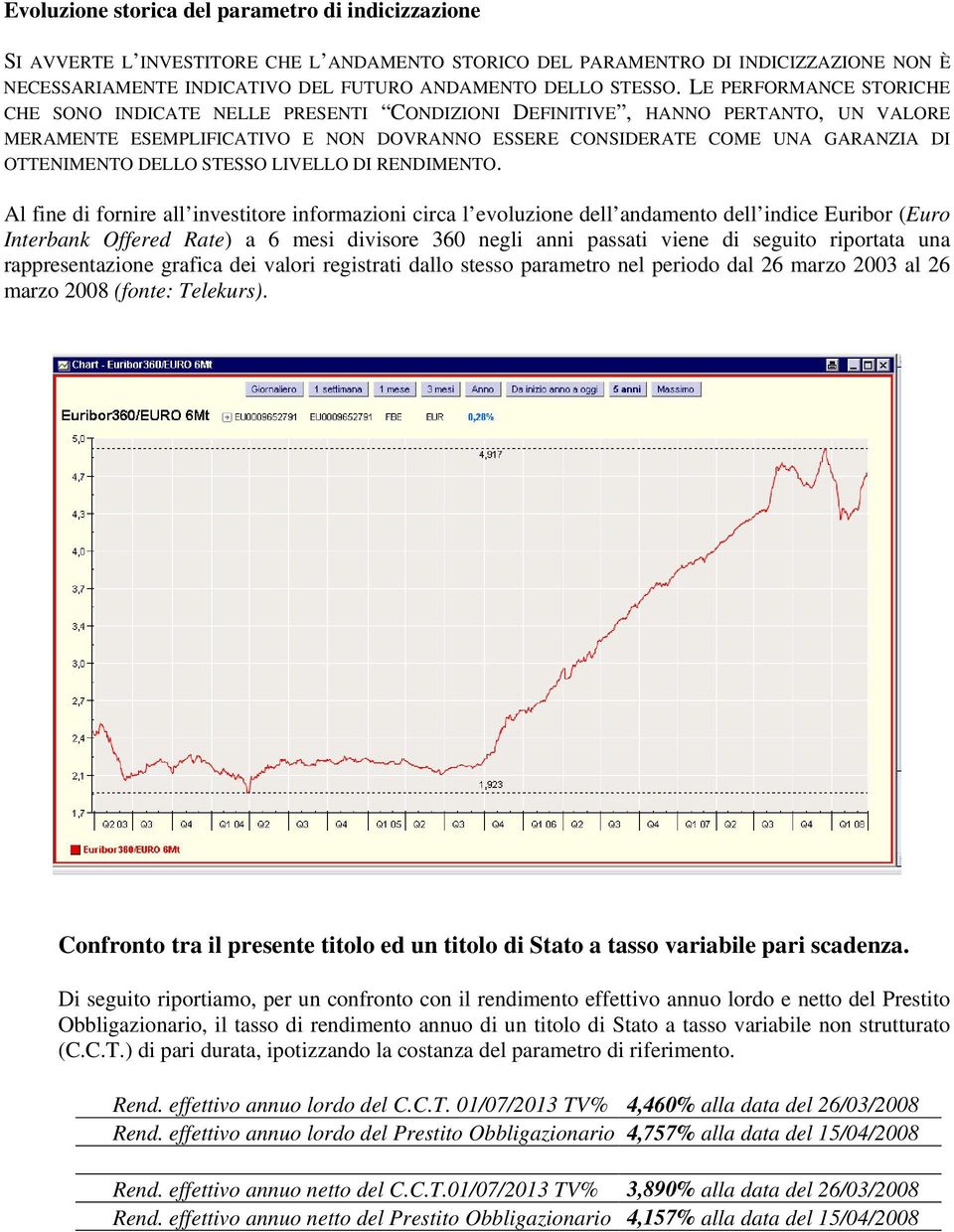 DELLO STESSO LIVELLO DI RENDIMENTO.