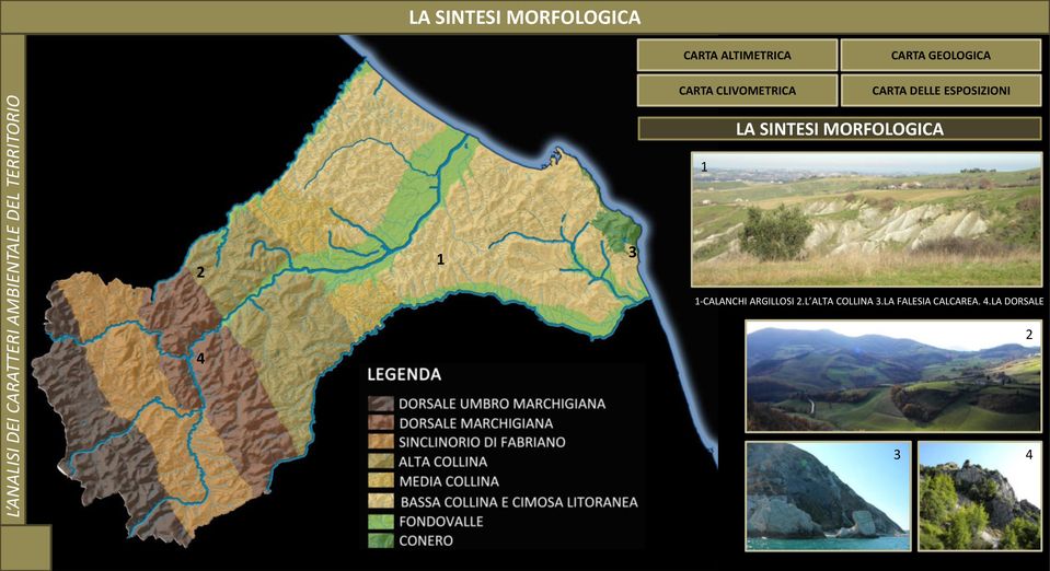 AMBIENTALE DEL TERRITORIO 2 4 1 3 1 LA SINTESI MORFOLOGICA