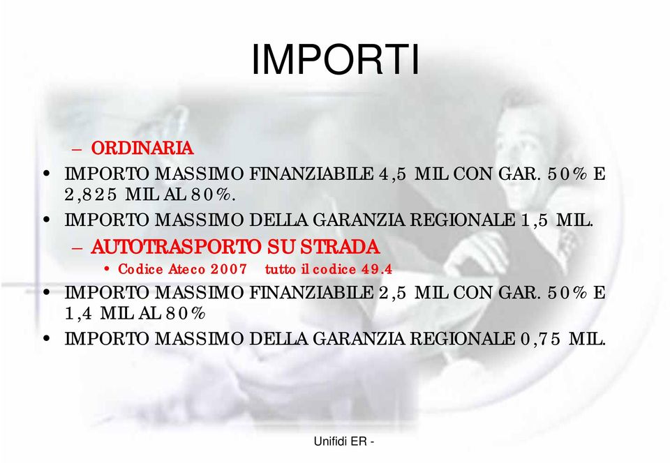 AUTOTRASPORTO SU STRADA Codice Ateco 2007 tutto il codice 49.