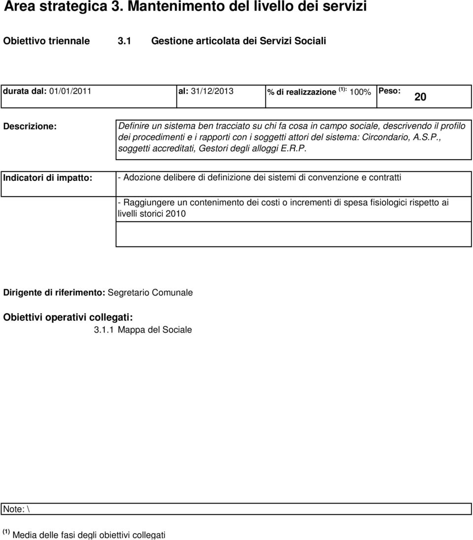 sociale, descrivendo il profilo dei procedimenti e i rapporti con i soggetti attori del sistema: Circondario, A.S.P.