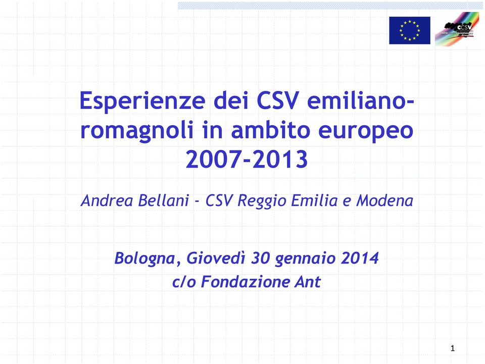 - CSV Reggio Emilia e Modena Bologna,