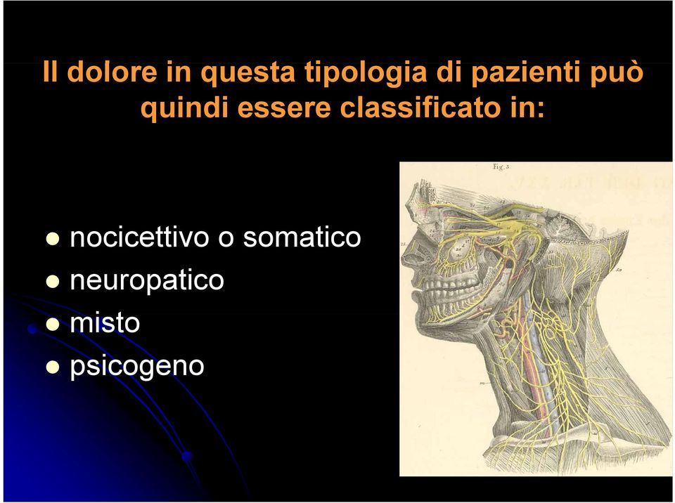 classificato in: nocicettivo o