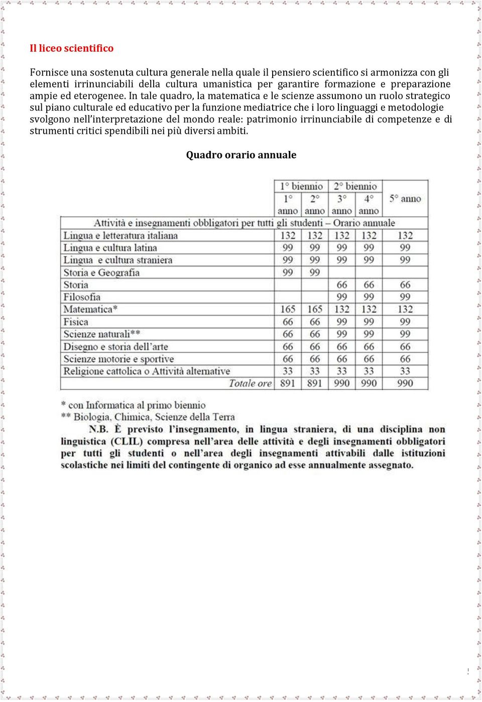 In tale quadro, la matematica e le scienze assumono un ruolo strategico sul piano culturale ed educativo per la funzione mediatrice che i