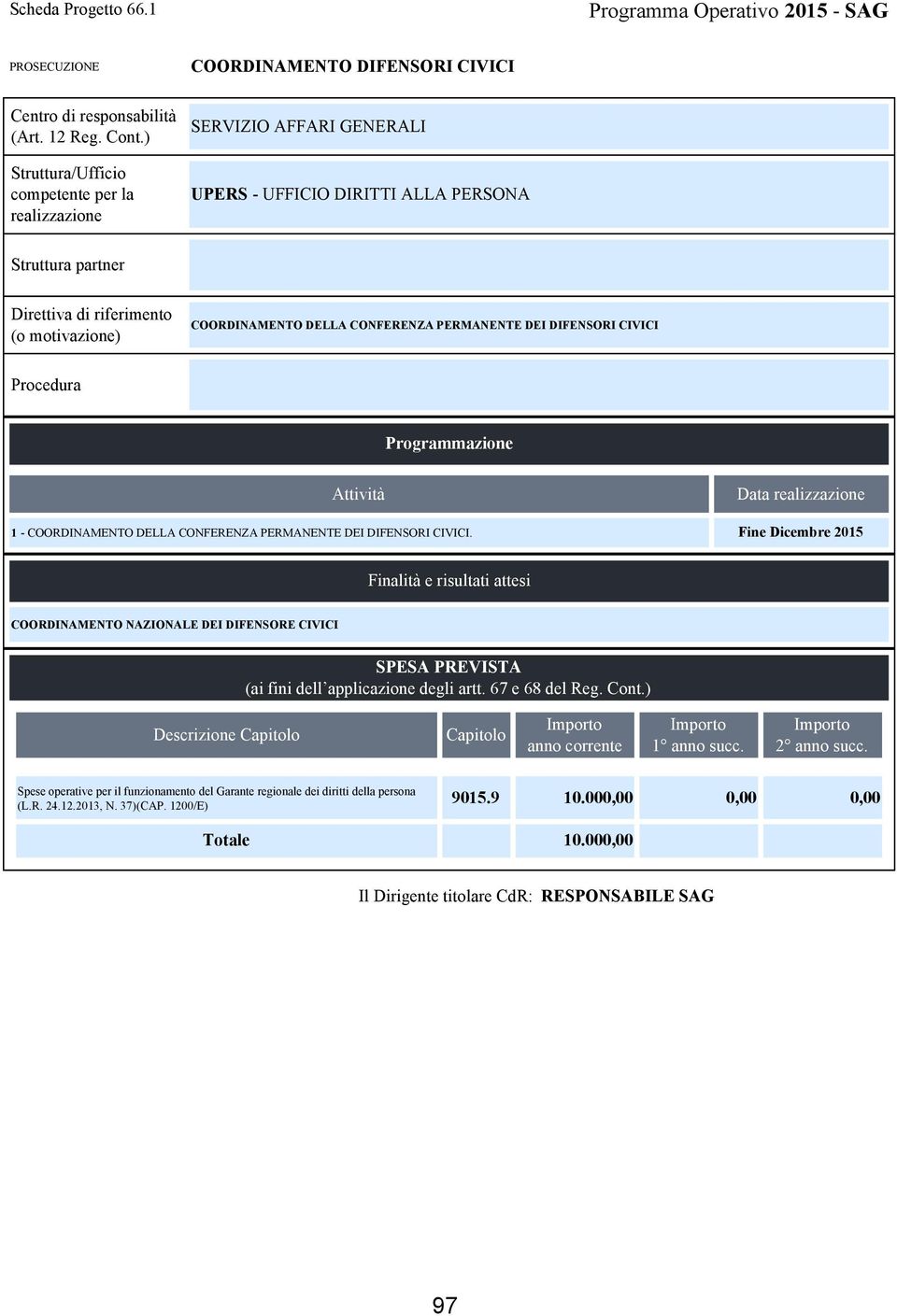 PERMANENTE DEI DIFENSORI CIVICI Data 1 - COORDINAMENTO DELLA CONFERENZA PERMANENTE DEI DIFENSORI CIVICI.