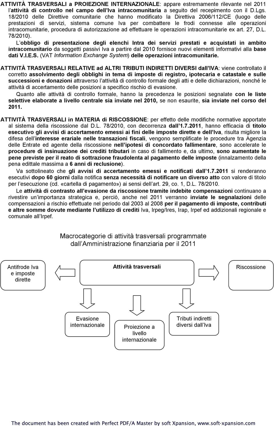 intracomunitarie, procedura di autorizzazione ad effettuare le operazioni intracomunitarie ex art. 27, D.L. 78/2010).