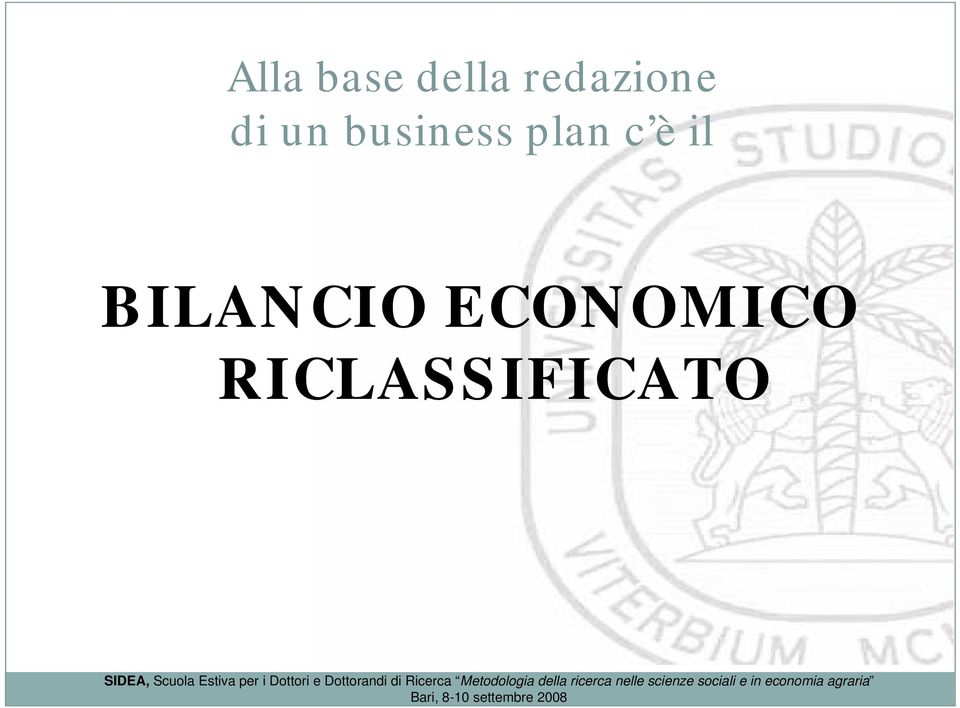 business plan c è il