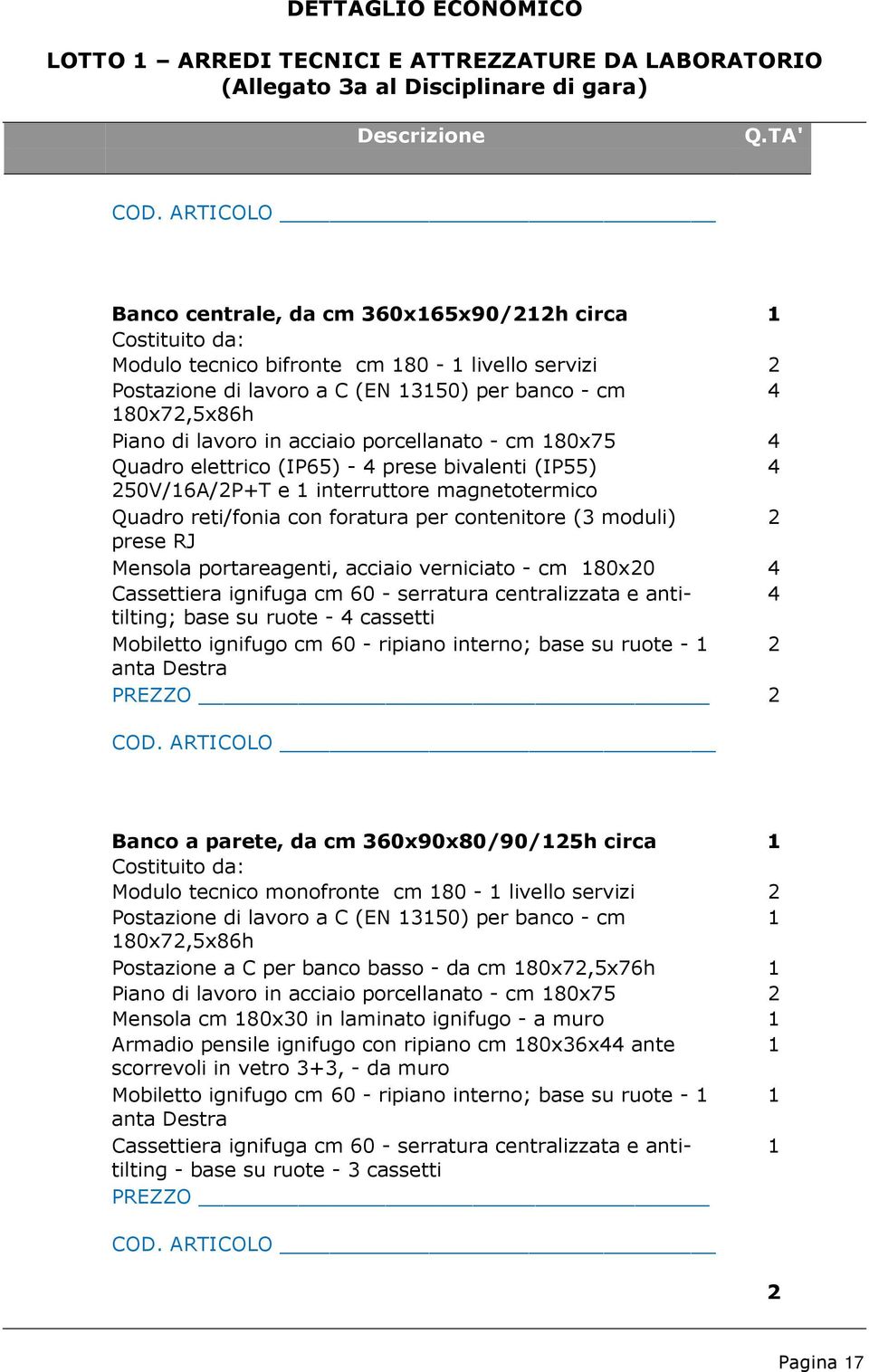 acciaio verniciato - cm 80x20 4 Cassettiera ignifuga cm 60 - serratura centralizzata e antitilting; 4 base su ruote - 4 cassetti Mobiletto ignifugo cm 60 - ripiano interno; base su ruote - 2 anta