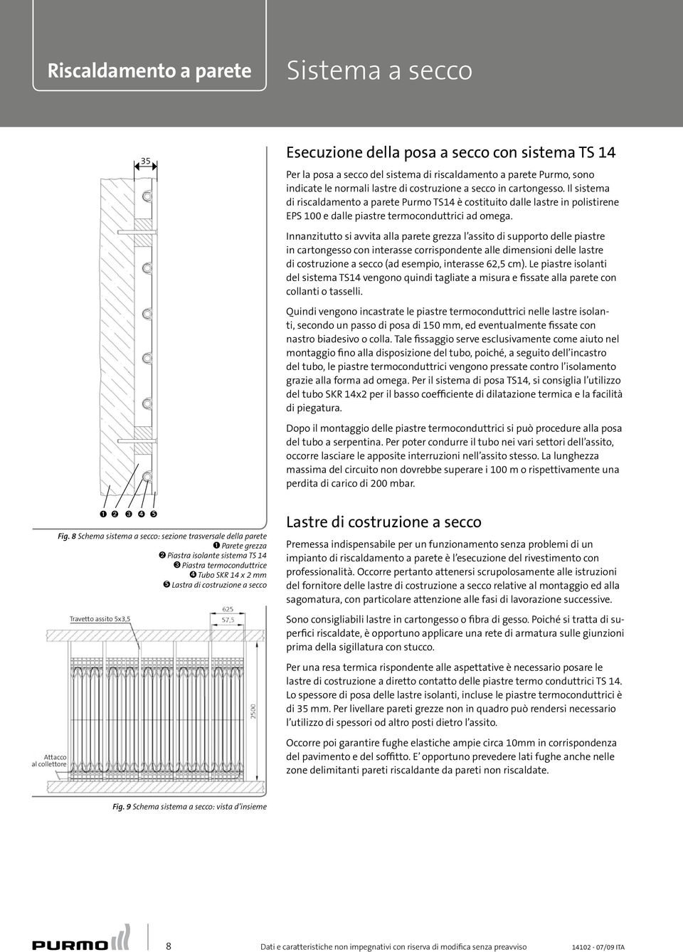 Innanzitutto si avvita alla parete grezza l assito di supporto delle piastre in cartongesso con interasse corrispondente alle dimensioni delle lastre di costruzione a secco (ad esempio, interasse