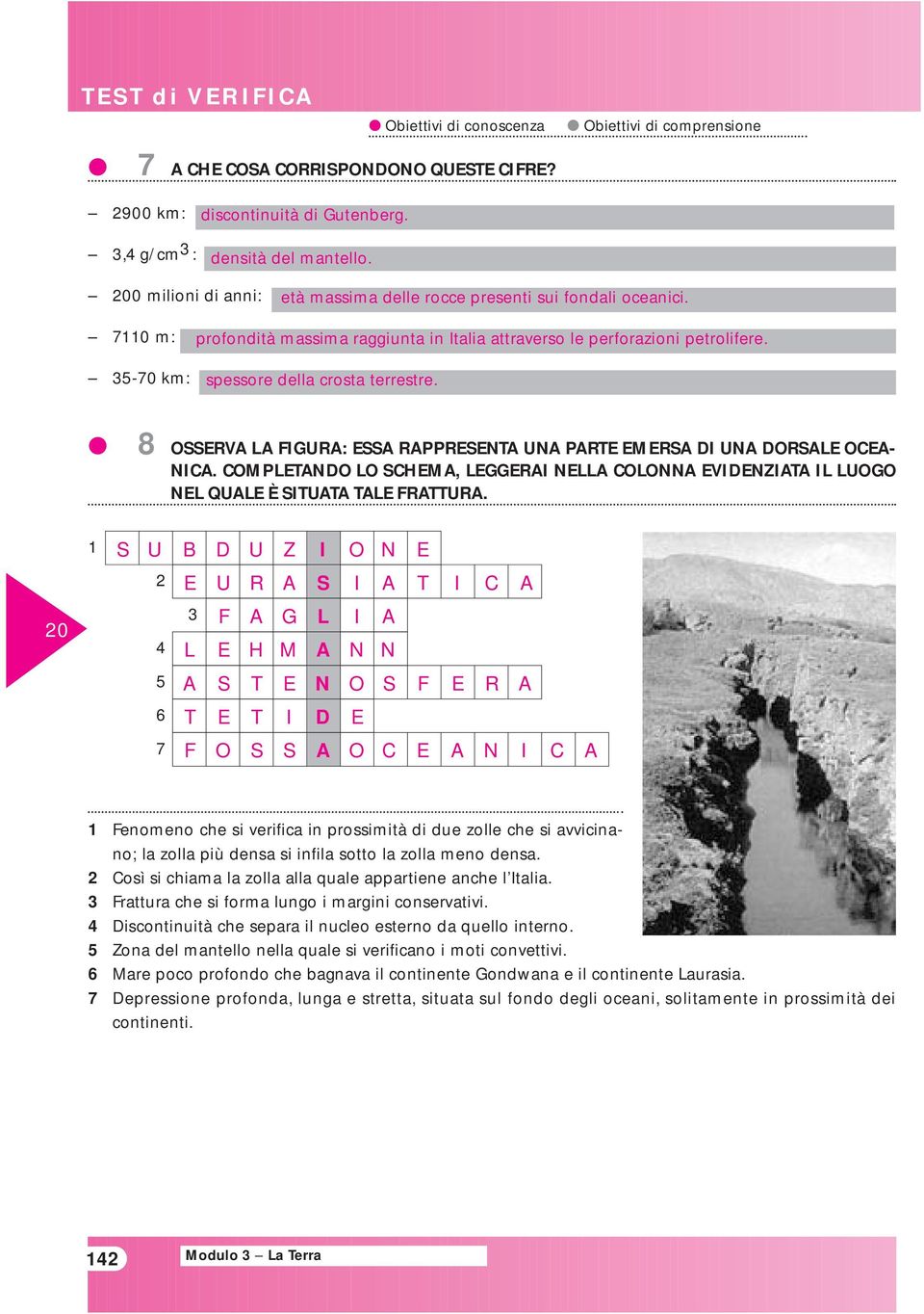 8 OSSER L IGUR: ESS RPPRESENT UN PRTE EMERS DI UN DORSLE OE- NI. OMPLETNDO LO SHEM, LEGGERI NELL OLONN EIDENZIT IL LUOGO NEL QULE È SITUT TLE RTTUR.