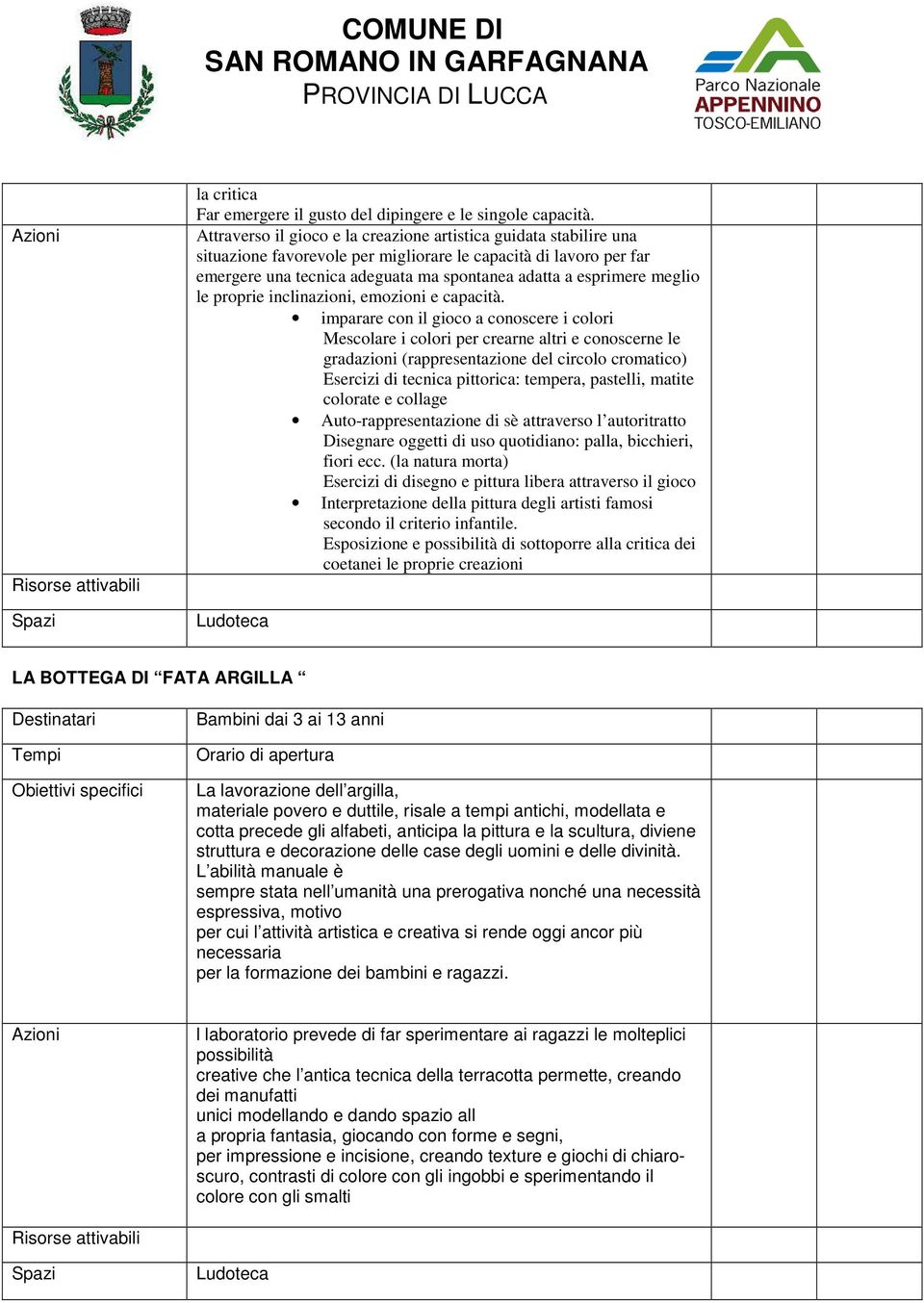 meglio le proprie inclinazioni, emozioni e capacità.