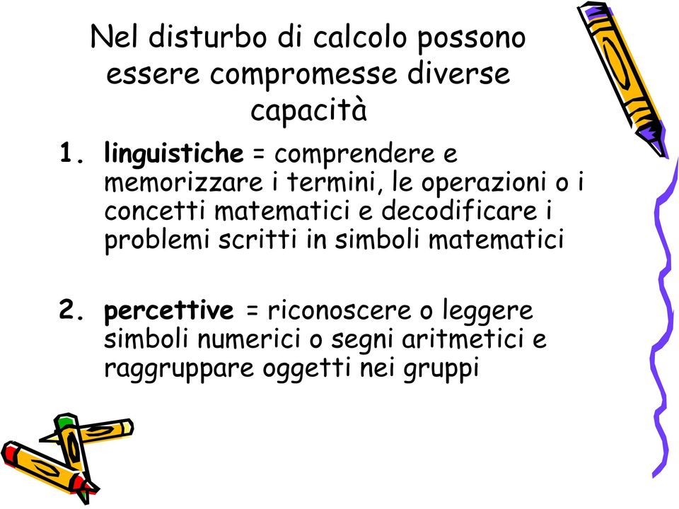 matematici e decodificare i problemi scritti in simboli matematici 2.