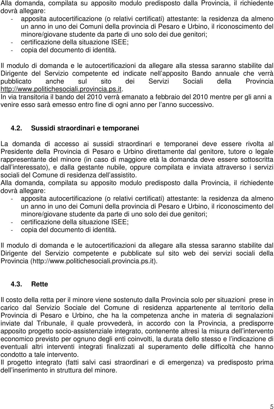 documento di identità.