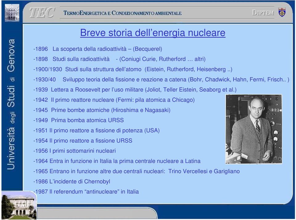 . ) -1939 Lettera a Roosevelt per l uso militare (Joliot, Teller Eistein, Seaborg et al.