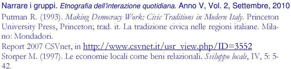 La tradizione civica nelle regioni italiane. Milano: Mondadori.