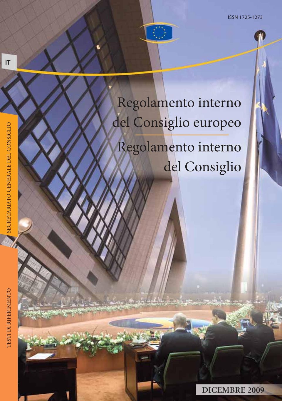 Consiglio europeo Regolamento interno