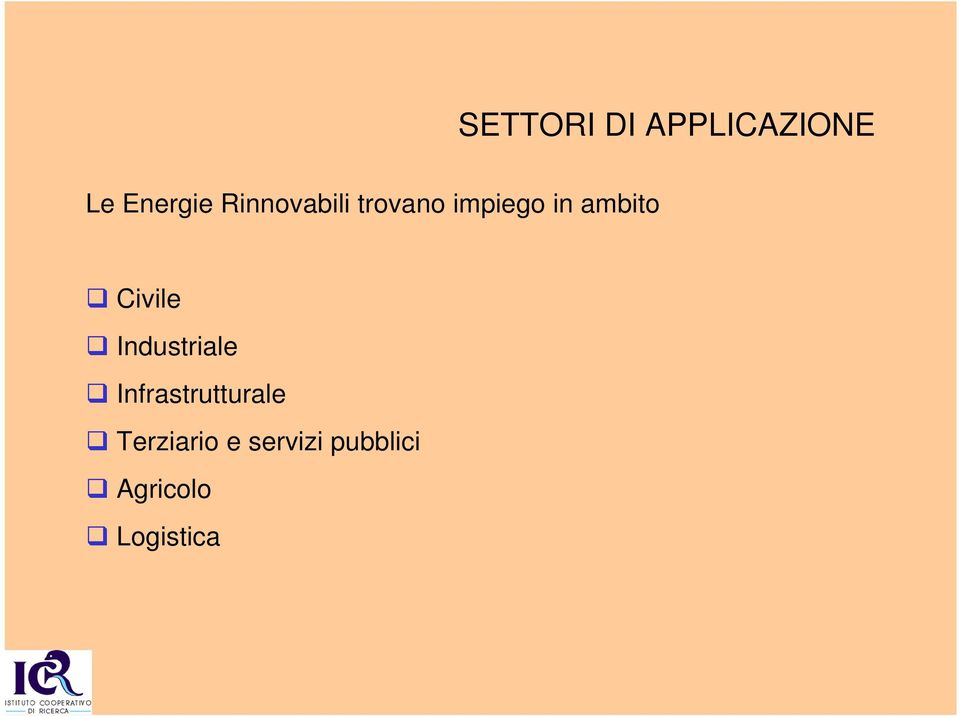 Civile Industriale Infrastrutturale