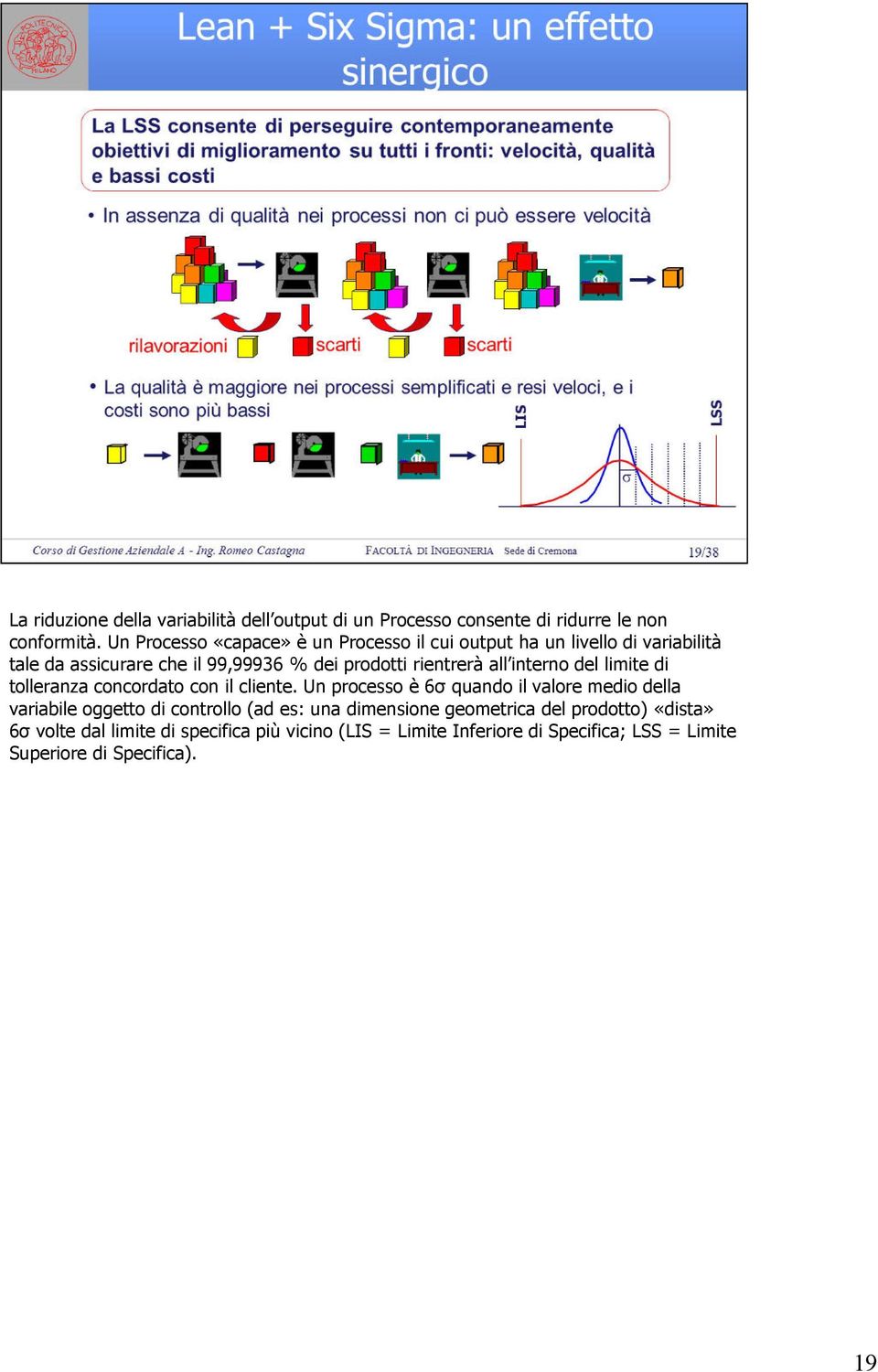 all interno del limite di tolleranza concordato con il cliente.