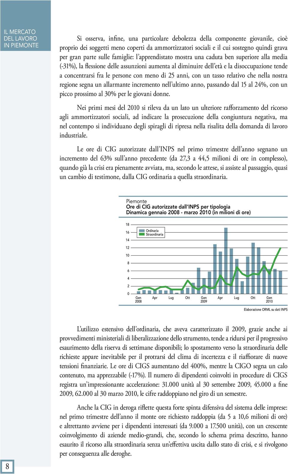 concentrarsi fra le persone con meno di 25 anni, con un tasso relativo che nella nostra regione segna un allarmante incremento nell ultimo anno, passando dal 15 al 24%, con un picco prossimo al 30%