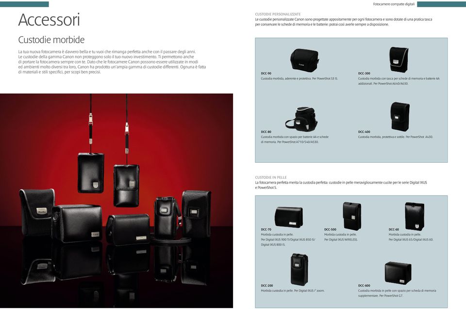 Le custodie della gamma Canon non proteggono solo il tuo nuovo investimento. Ti permettono anche di portare la fotocamera sempre con te.