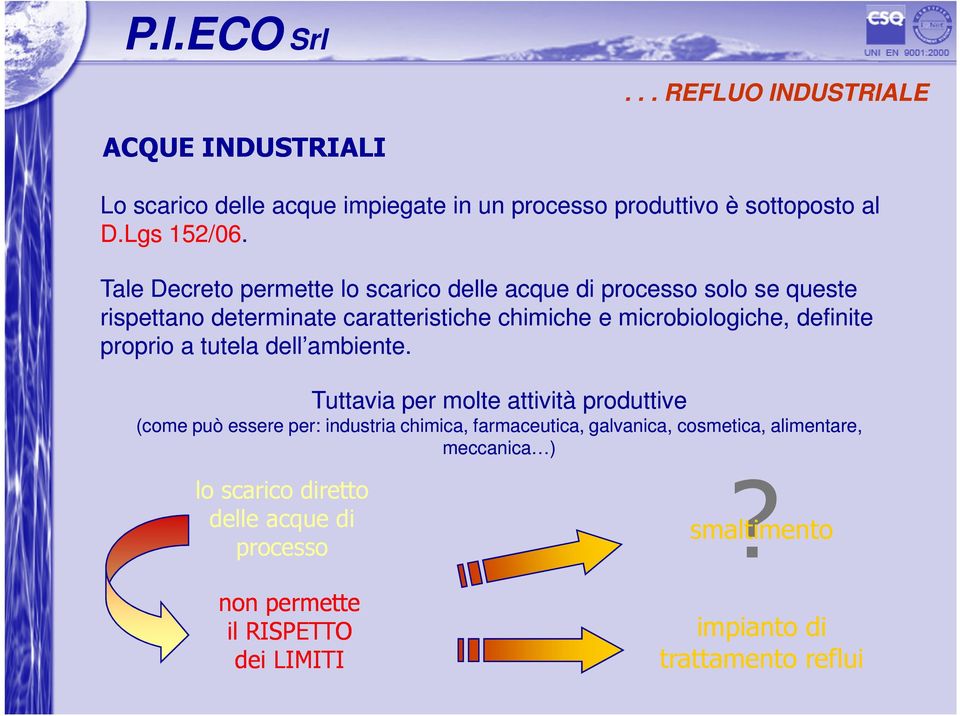 definite proprio a tutela dell ambiente.