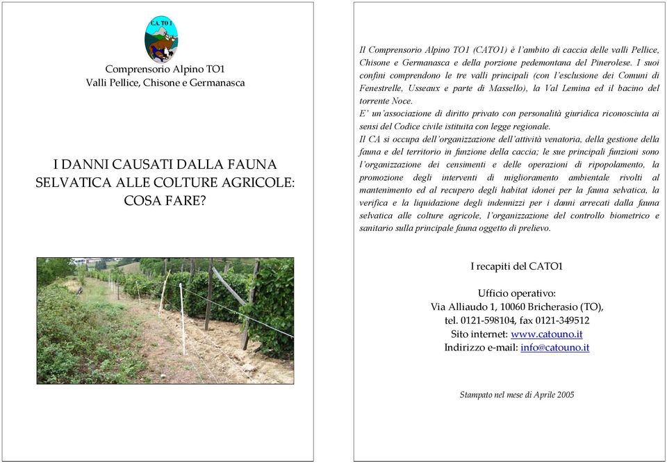 I suoi confini comprendono le tre valli principali (con l esclusione dei Comuni di Fenestrelle, Usseaux e parte di Massello), la Val Lemina ed il bacino del torrente Noce.