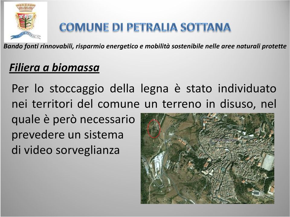 comune un terreno in disuso, nel quale è però