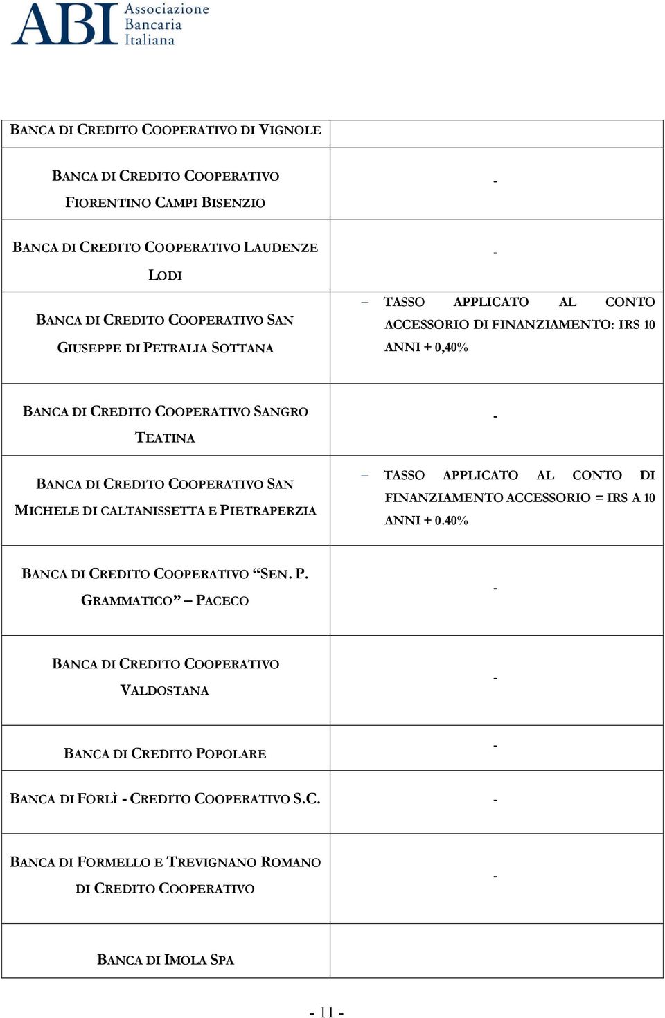 COOPERATIVO SAN MICHELE DI CALTANISSETTA E PI