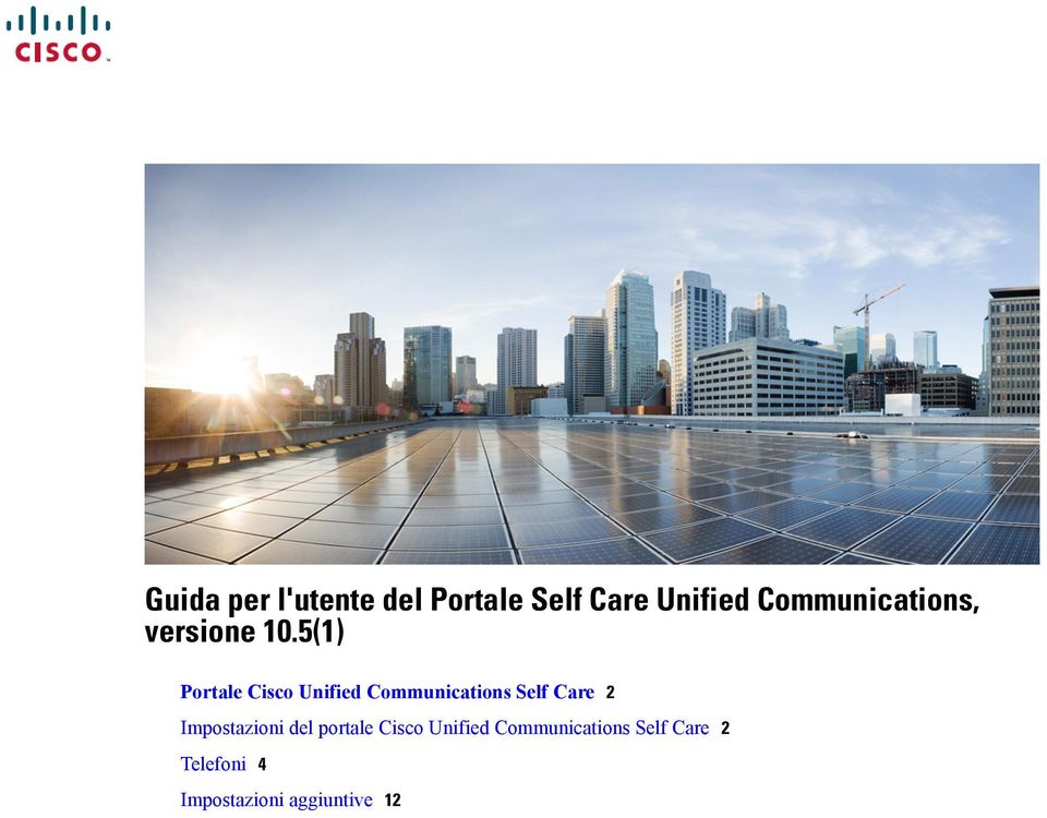 5(1) Portale Cisco Unified Communications Self Care 2