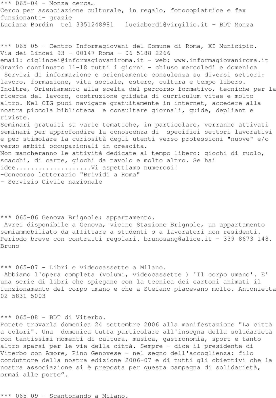 it - web: www.informagiovaniroma.