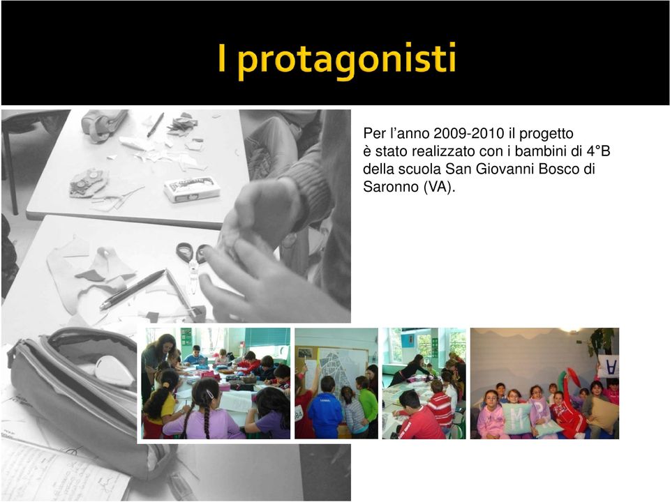 con i bambini di 4 B della