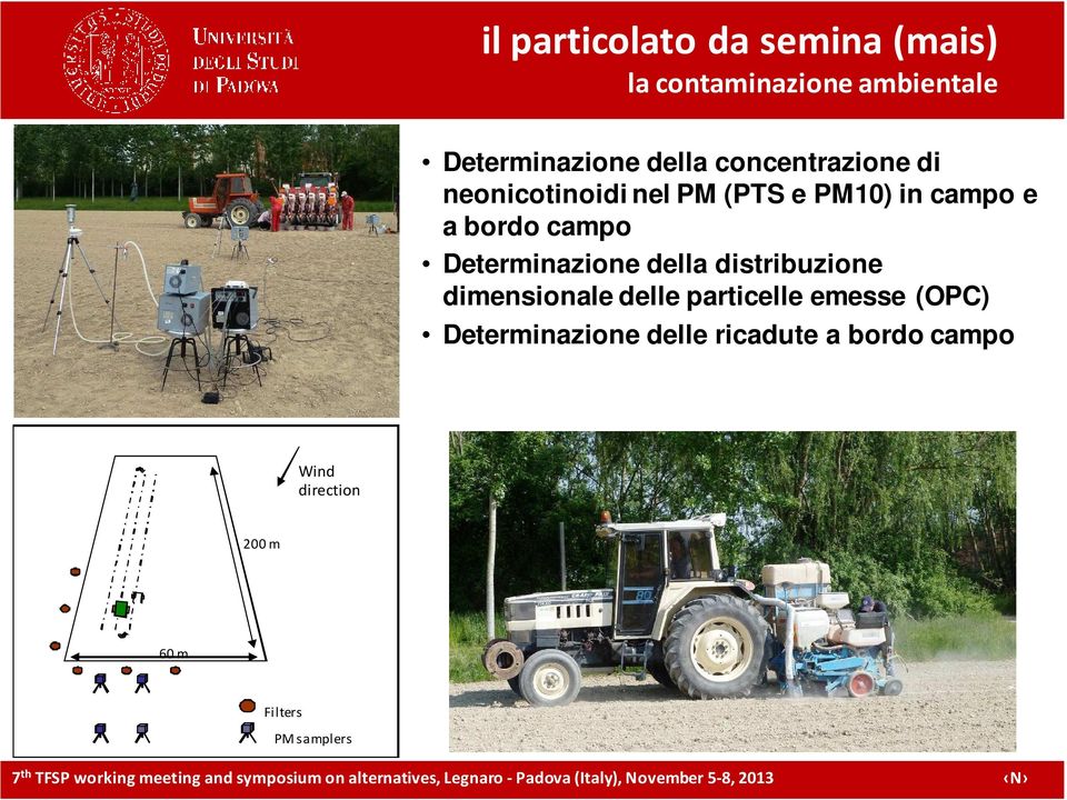 Determinazione della distribuzione dimensionale delle particelle emesse (OPC)