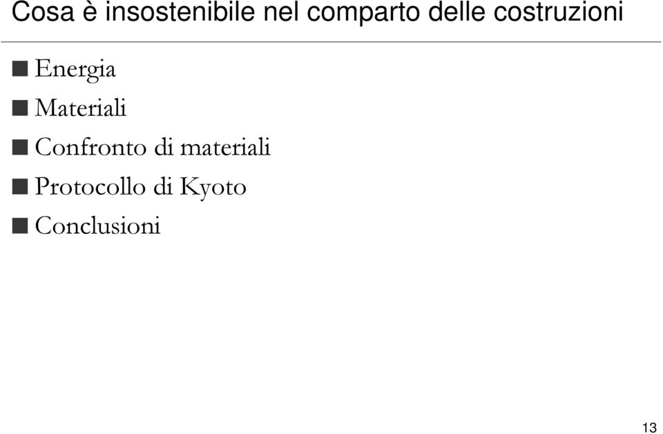 Energia Materiali Confronto di