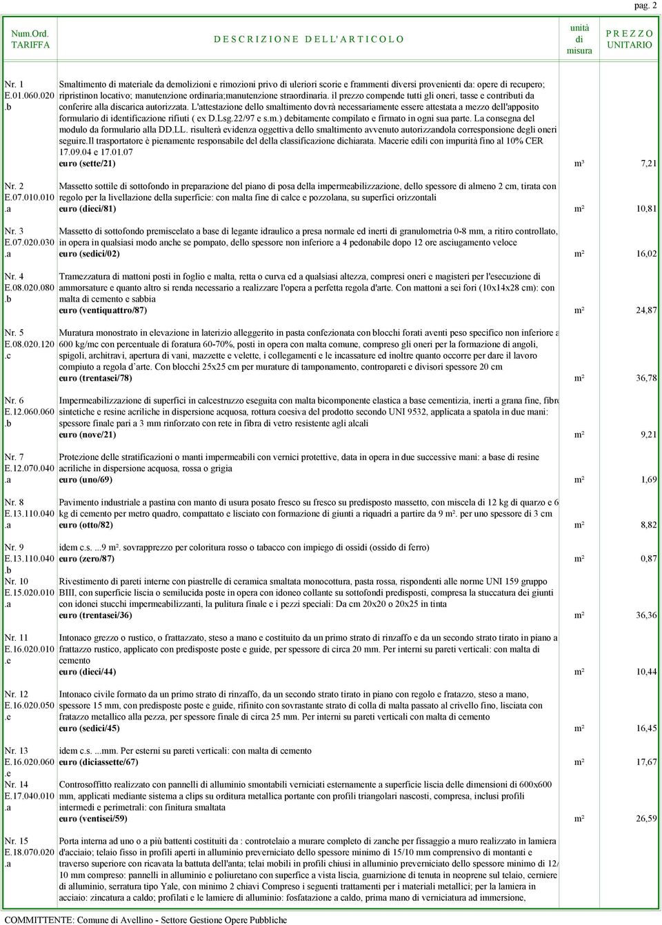 L'ttestzione dello smltimento dovrà necessrimente essere ttestt mezzo dell'pposito formulrio identificzione rifiuti ( ex D.Lsg.22/97 e s.m.) debitmente compilto e firmto in ogni su prte.