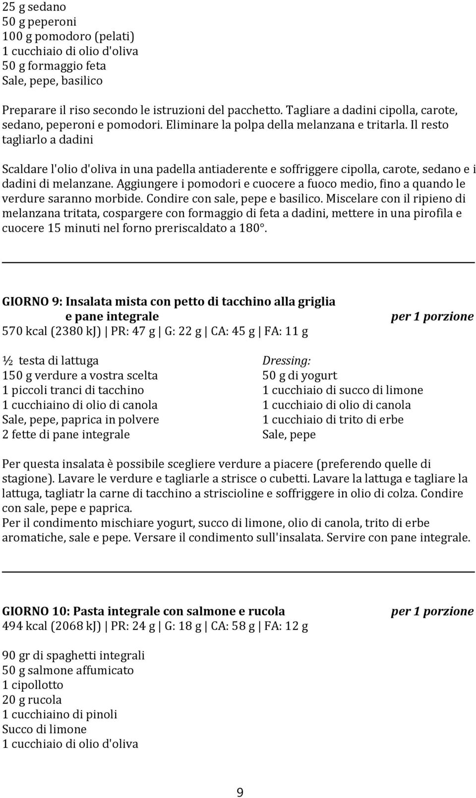 Il resto tagliarlo a dadini Scaldare l'olio d'oliva in una padella antiaderente e soffriggere cipolla, carote, sedano e i dadini di melanzane.