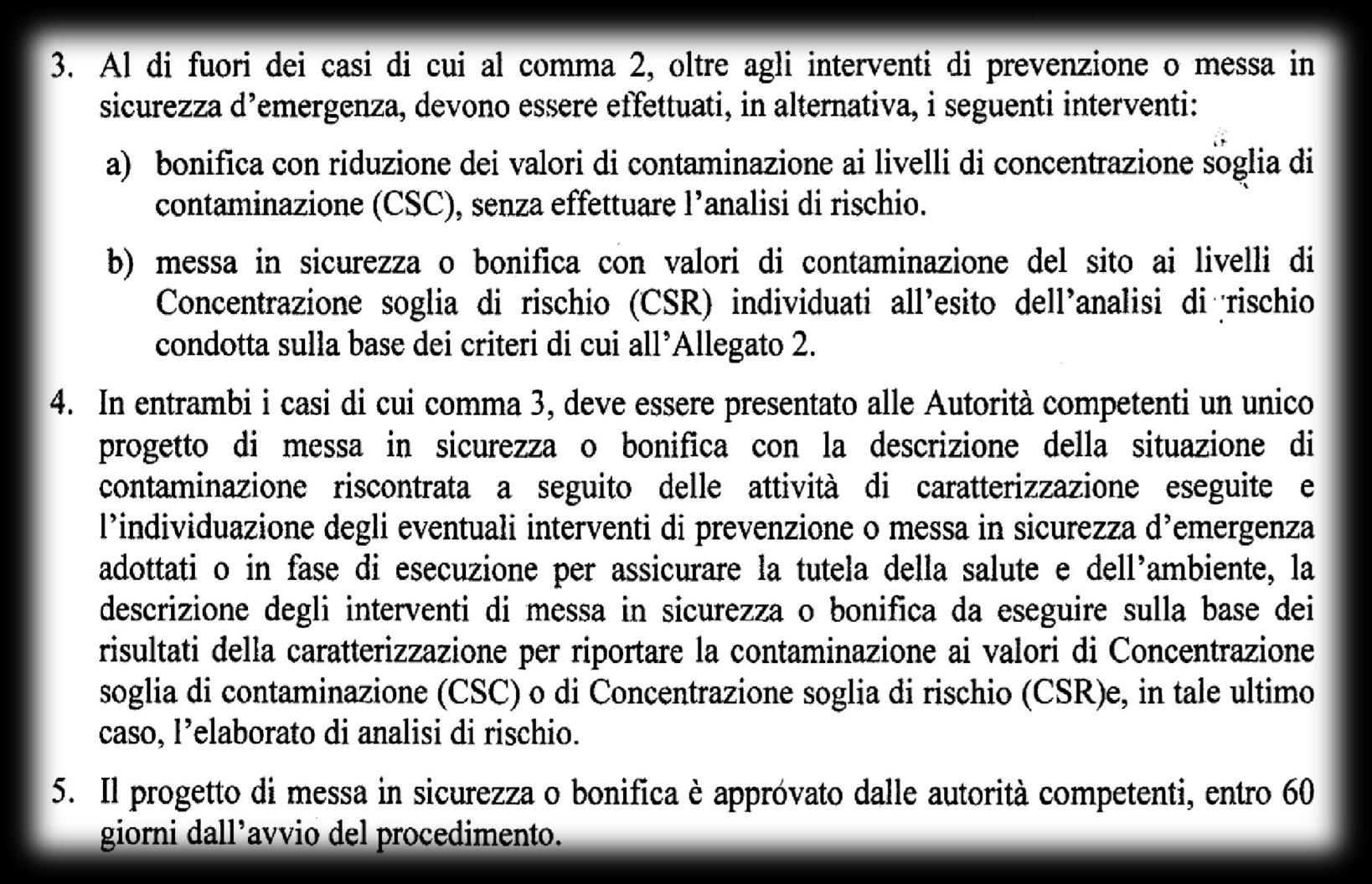 La possibilità di prendere le CSC come target è una strategia in linea con l art 242bis, a supporto della casistica CSR<CSC Non