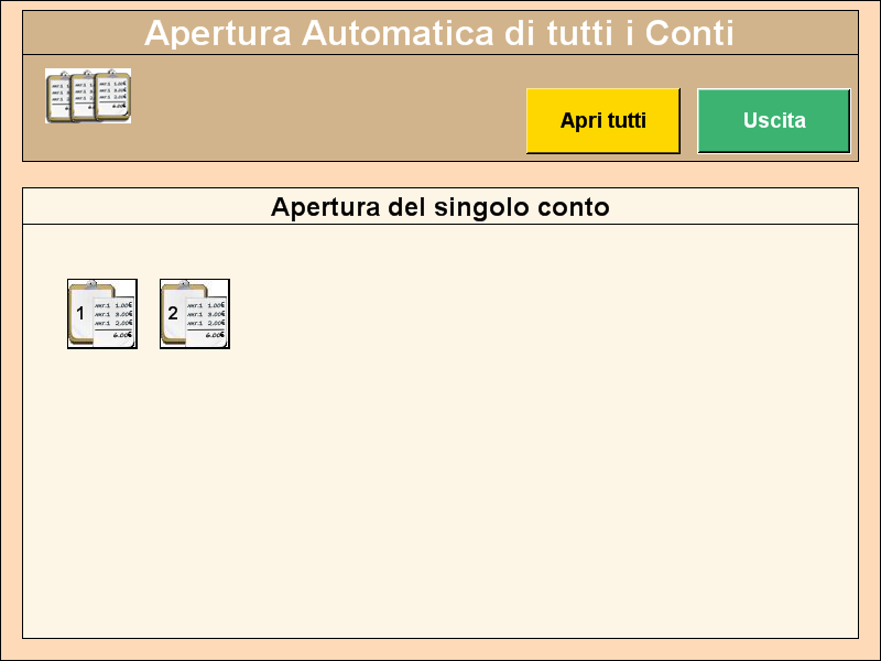 Figura 136: Maschera di divisione analitica del conto A questo punto, indipendentemente dal tipo di divisione scelta, il sistema riporterà l operatore nella