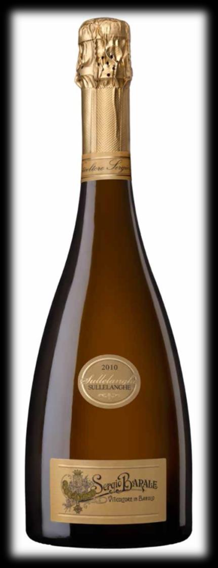 SPUMANTE Metodo Classico Millesimato Brut Barale Fratelli Vitigno: Pinot Nero e Chardonnay. Zona di origine: comune di Barolo, vigna Castellero, foglio di mappa n. 7, particelle 167, 168, 326 p.