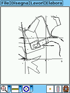 F - COME IMPORTARE UNA MAPPA VETTORIZZATA DXF pfcad Mobile, consente di importare mappe vettorizzate in formato DXF nei propri archivi, e di calibrare la stessa su punti di coordinate note.