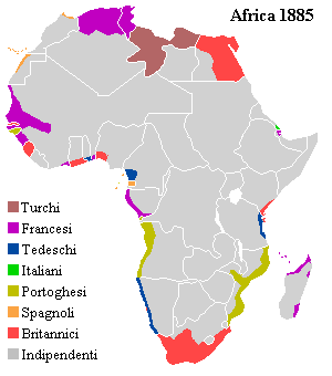 La situazione dell Africa prima