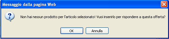 Negoziazioni extramercato: Inserimento anche dei prodotti che non si hanno in catalogo In