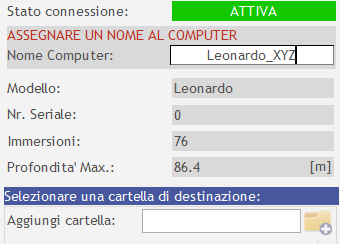 Leonardo/Giotto Newton/Drake Ad interfaccia collegata è necessario impostare il computer nella modalità PC Link (vedi manuale del modello) e posizionare opportunamente l orologio sull interfaccia.