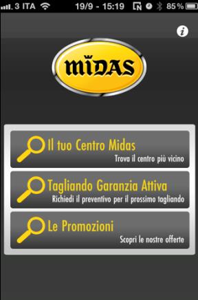 Titre Manutenzione auto garantita SUB MIDAS TITRE OFFRE NUOVI SERVIZI Wi-Fi gratuito Tutti i centri midas sono dotati di Wi-Fi gratuito ipsum lorem ipsum lorem App Midas gratuita ipsum lorem