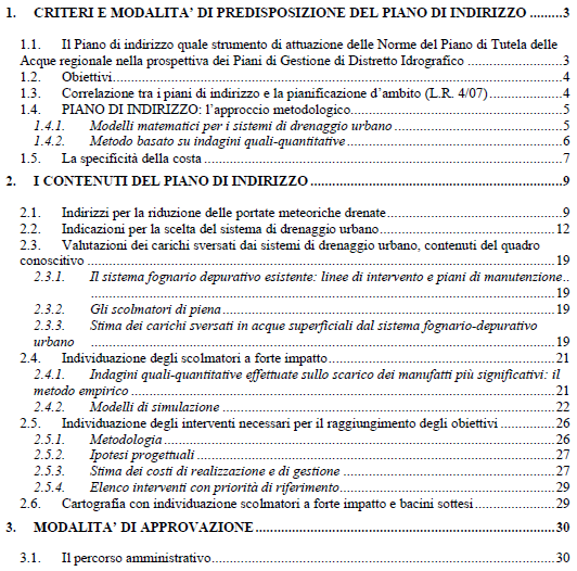 DGR 1083/2010: Linee Guida per la