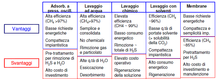 Diversi Paesi in Europa hanno esperienze di immissione di biometano in rete e/o del suo uso come combustibile per autotrazione: la purificazione del biogas a biometano è stata avviata già a partire