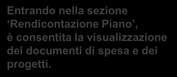 Entrando nella sezione Gestione dei progetti, è consentita la visualizzazione dei calendari e degli allievi dei progetti.